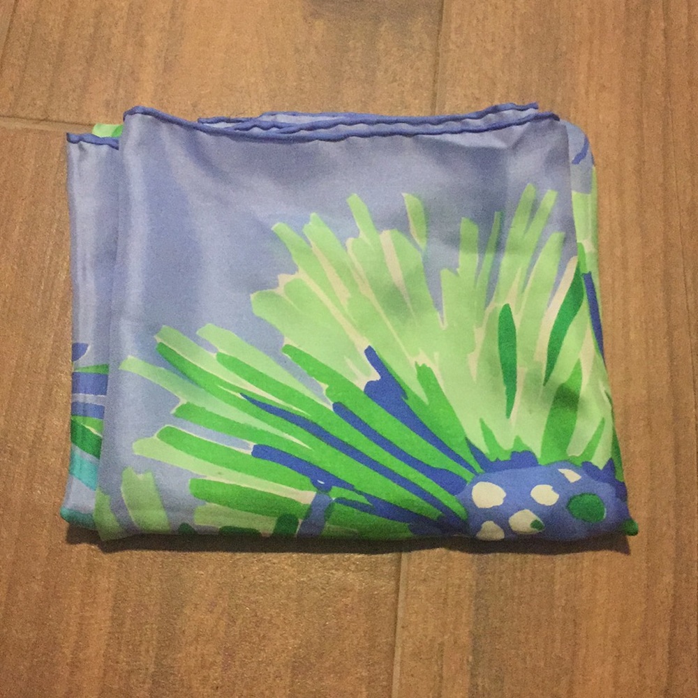 Vintage 100% silk scarf